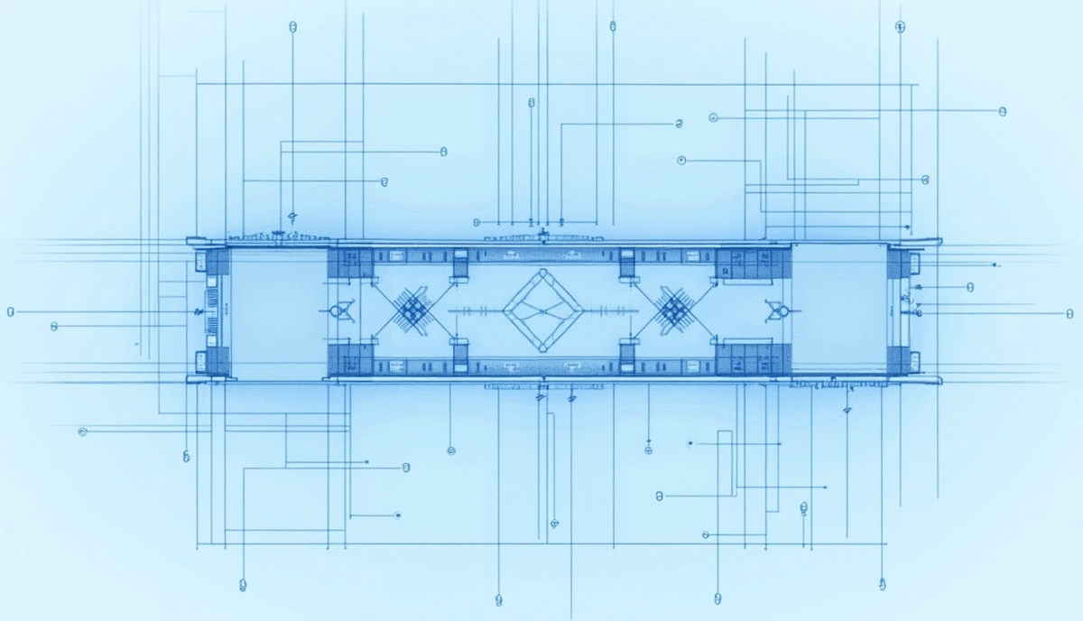 Схема рекламных мест станции